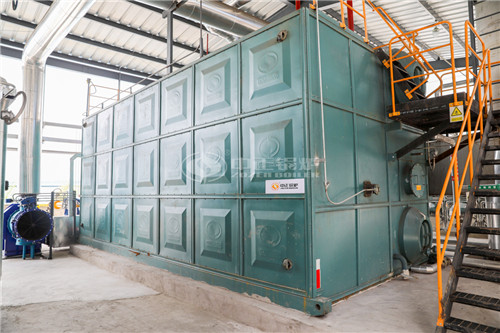 上海市7兆瓦生物質熱水鍋爐